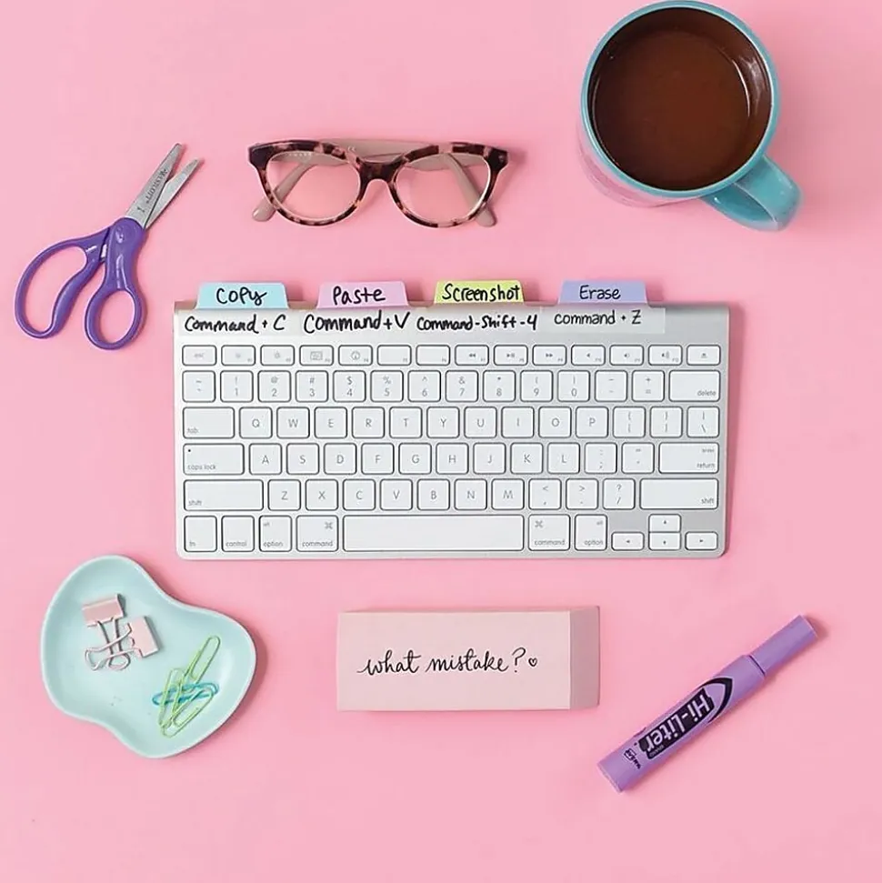 Avery® UltraTabs Repositionable Margin Tabs - Write-on Tab(s) - 1" Tab Height x 2.50" Tab Width - Assorted Pastel Tab(s) - 48 / Pack