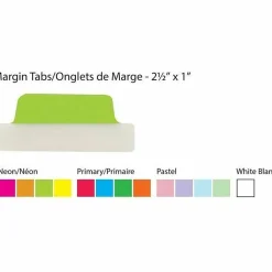 Avery® UltraTabs Repositionable Margin Tabs - Write-on Tab(s) - 1