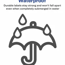 Avery® WeatherProof Mailing Labels With TrueBlock Technology, 95523, 2