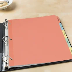 Avery® Write-On Paper Dividers For 3 Ring Binders, 8.5