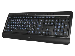 Azio KB505U Vision USB Keyboard, Black