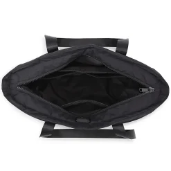 BAGSMART Nylon Zoraesque Tote, 12-1/2”H x 15-1/4”W x 6”D, Black
