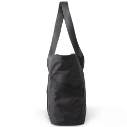 BAGSMART Nylon Zoraesque Tote, 12-1/2”H x 15-1/4”W x 6”D, Black