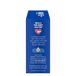 Band-Aid Brand Flexible Fabric Adhesive Bandages, Assorted, Box of 100 Bandages