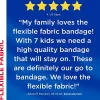 Band-Aid Flexible Fabric Adhesive Bandage, 1", Beige, 100/Box, Case Of 12 Boxes