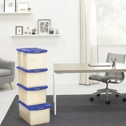 Bankers Box Heavy-Duty File Box - External Dimensions: 14.2