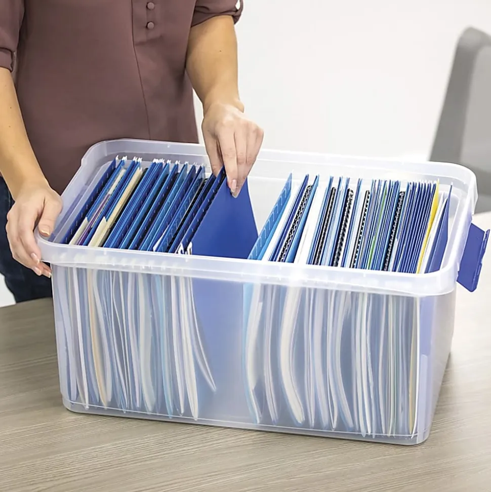 Bankers Box Heavy-Duty File Box - External Dimensions: 14.2"x 22.4" Depth x 10.6" - Media Size Supported: Letter 8.50"x11" - 0086101