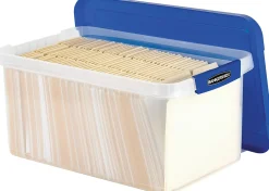 Bankers Box® Heavy-Duty Plastic Storage Bin, Extra Deep 20