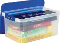 Bankers Box® Heavy-Duty Plastic Storage Bin, Extra Deep 20