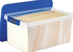 Bankers Box® Heavy-Duty Plastic Storage Bin, Extra Deep 20