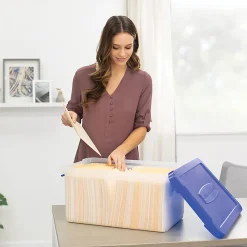 Bankers Box® Heavy-Duty Plastic Storage Bin, Extra Deep 20