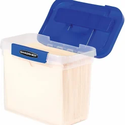 Bankers Box® Heavy-Duty Portable Storage File Box, 10 3/4