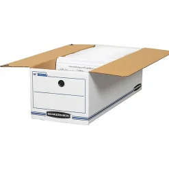 Bankers Box® Liberty® Corrugated Storage Boxes, 7 1/2