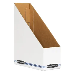 Bankers Box® 60% Recycled Low-Cost Fiberboard Magazine File, 11 3/4