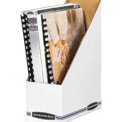 Bankers Box® 60% Recycled Low-Cost Fiberboard Magazine File, 11 3/4