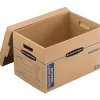 Bankers Box® SmoothMove™ Moving & Boxes, 12" x 12 1/4" x 18 1/2", 8 Pack