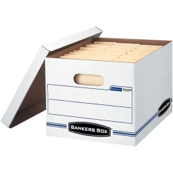 Bankers Box® Stor/File™ Boxes With Lift-Off Lids, Letter/Legal Size, 12 1/2