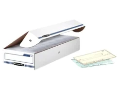Bankers Box® Stor/File™ Check/Deposit Slip Storage Box With Flip-Top Closure, 24