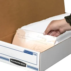 Bankers Box® Stor/File™ Check/Deposit Slip Storage Box With Flip-Top Closure, 24