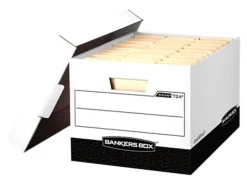 Bankers Box® Stor/File™ Medium-Duty Storage Boxes, Letter/Legal Size, 15