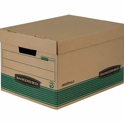 Bankers Box® Stor/File™ Medium-Duty Storage Boxes With Lift-Off Lids, Letter/Legal Size, 10