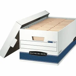 Bankers Box® Stor/File™ Medium-Duty Storage Boxes, Letter Size, 24