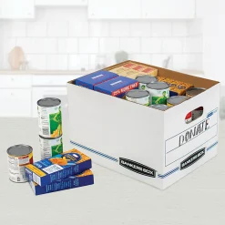 Bankers Box® Stor/File™ Standard-Duty Storage Boxes With Lift-Off Lids And Built-In Handles, Letter/Legal Size, 10