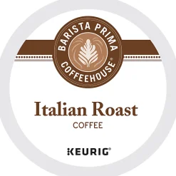 Barista Prima Coffeehouse® Single-Serve Coffee K-Cup® Pods, Italian Roast, Carton Of 24