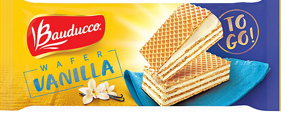 Bauducco Foods Crispy Wafer Cookies, Vanilla