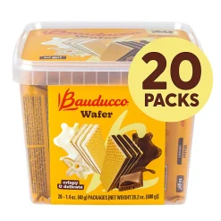 Bauducco Wafers, 1.4 Oz, Total Qty 20