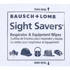Bausch & Lomb Sight Savers XL Equipment Wipes - Wipe - 100 / Box