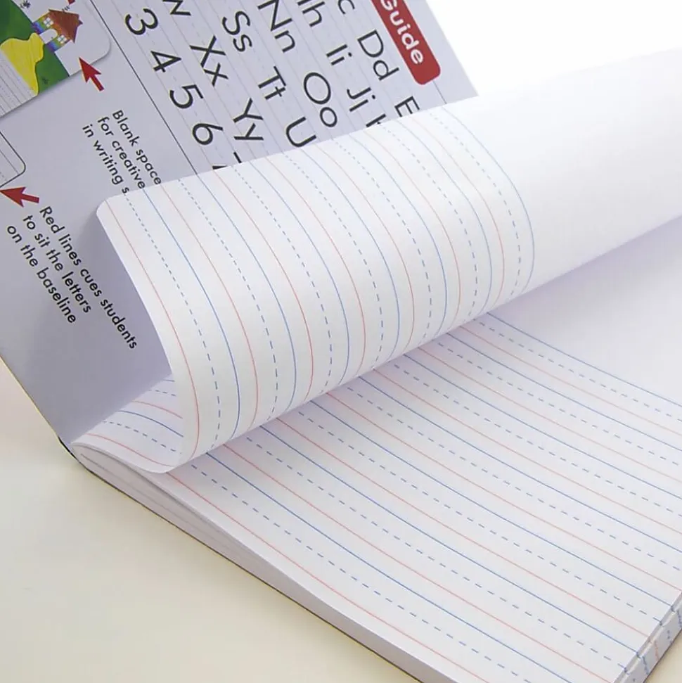 Bazic Composition Book Primary Journal Marble 100 ct - 100 Sheets - 200 Pages - 9 3/4" x 7 1/2" Sheet Size - Durable Cover, Smooth Edge - 1 Each
