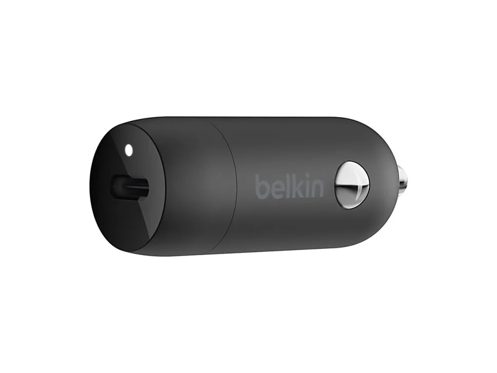 Belkin® BOOST CHARGE Car Power Adapter, Black