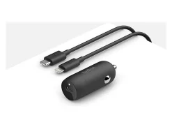 Belkin® BOOST CHARGE Car Power Adapter, Black