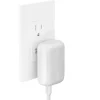 Belkin BoostCharge Dual Wall Charger, For Iphone/Samsung/Google, 42W, White, WCB009dqWH