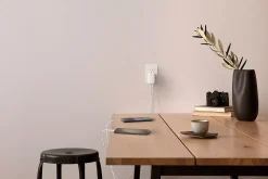Belkin BoostCharge Dual Wall Charger, For Iphone/Samsung/Google, 42W, White, WCB009dqWH