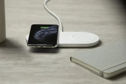 Belkin BoostCharge Dual 10-Watt Wireless Charging Pads, White