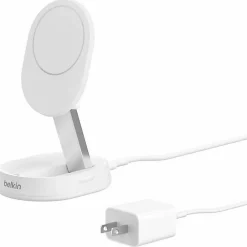 Belkin BoostCharge Pro Convertible Magnetic Wireless Charging Stand with Qi2 15W - - WIA008TTWH