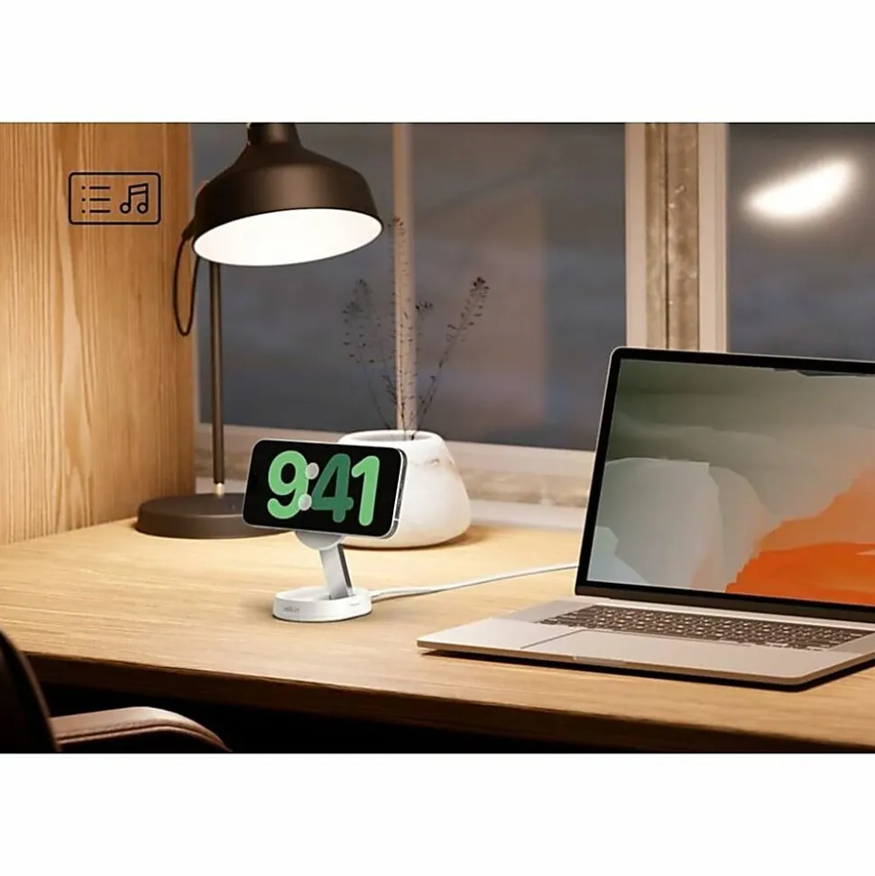 Belkin BoostCharge Pro Convertible Magnetic Wireless Charging Stand with Qi2 15W - - WIA008TTWH