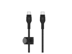 Belkin BoostCharge Pro Flex Braided USB-C To USB-C Charger Cable, 2M/6.6FT, Black