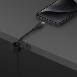 Belkin BoostCharge Pro Flex Braided USB-C To USB-C Charger Cable, 2M/6.6FT, Black
