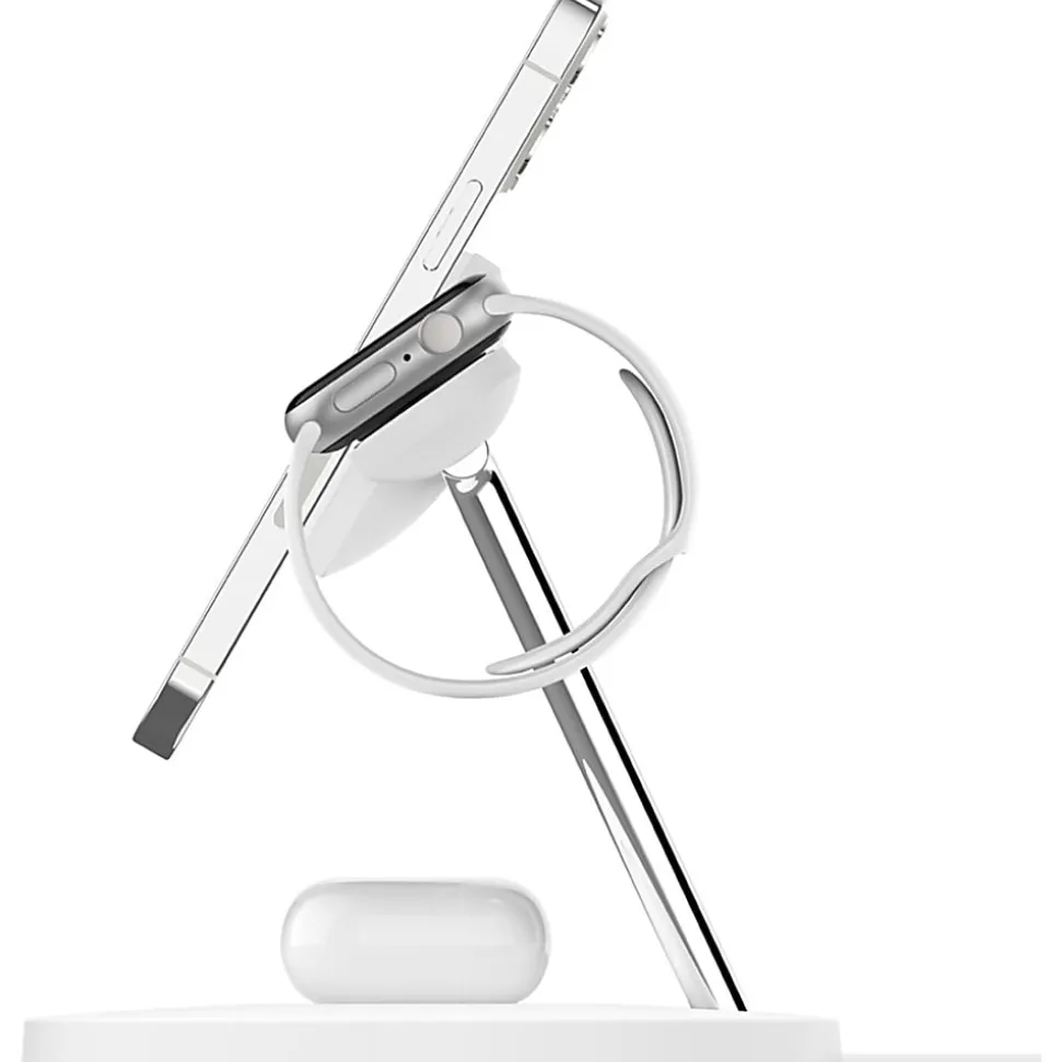 Belkin BoostCharge Pro 3-in-1 Wireless Charger, White