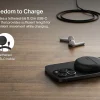 Belkin BoostCharge Pro Magnetic Wireless Charging Pad, Black, WIA011TTBK
