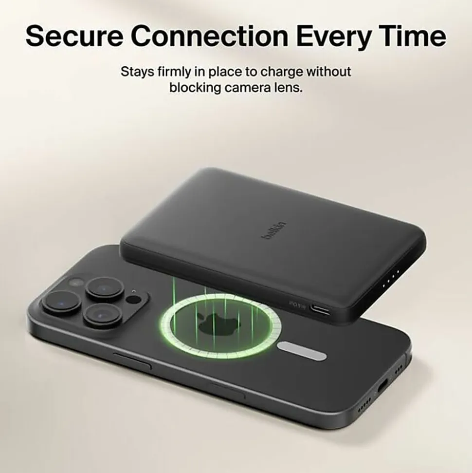Belkin BoostCharge Slim Magnetic Power Bank 5K