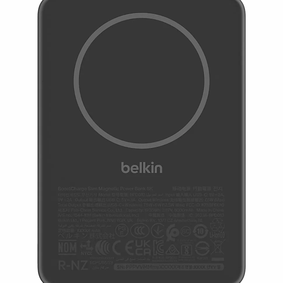 Belkin BoostCharge Slim Magnetic Power Bank 5K