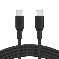 Belkin BoostCharge USB-C to USB-C Power Cable, 100W Power Delivery, 2M, 6.6ft, Black