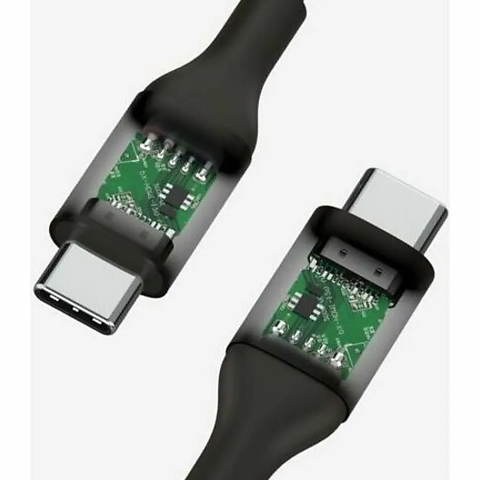 Belkin BoostCharge USB-C to USB-C Cable 240W - 6.56 ft USB-C Data Transfer Cable - CAB015BT2MBK