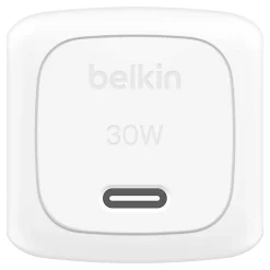 Belkin BoostCharge USB-C Wall Charger For iPhone/Samsung/Google, White
