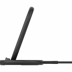 Belkin BoostCharge Wireless Charging Stand With 20W USB-C, Black, WIB006TTBK
