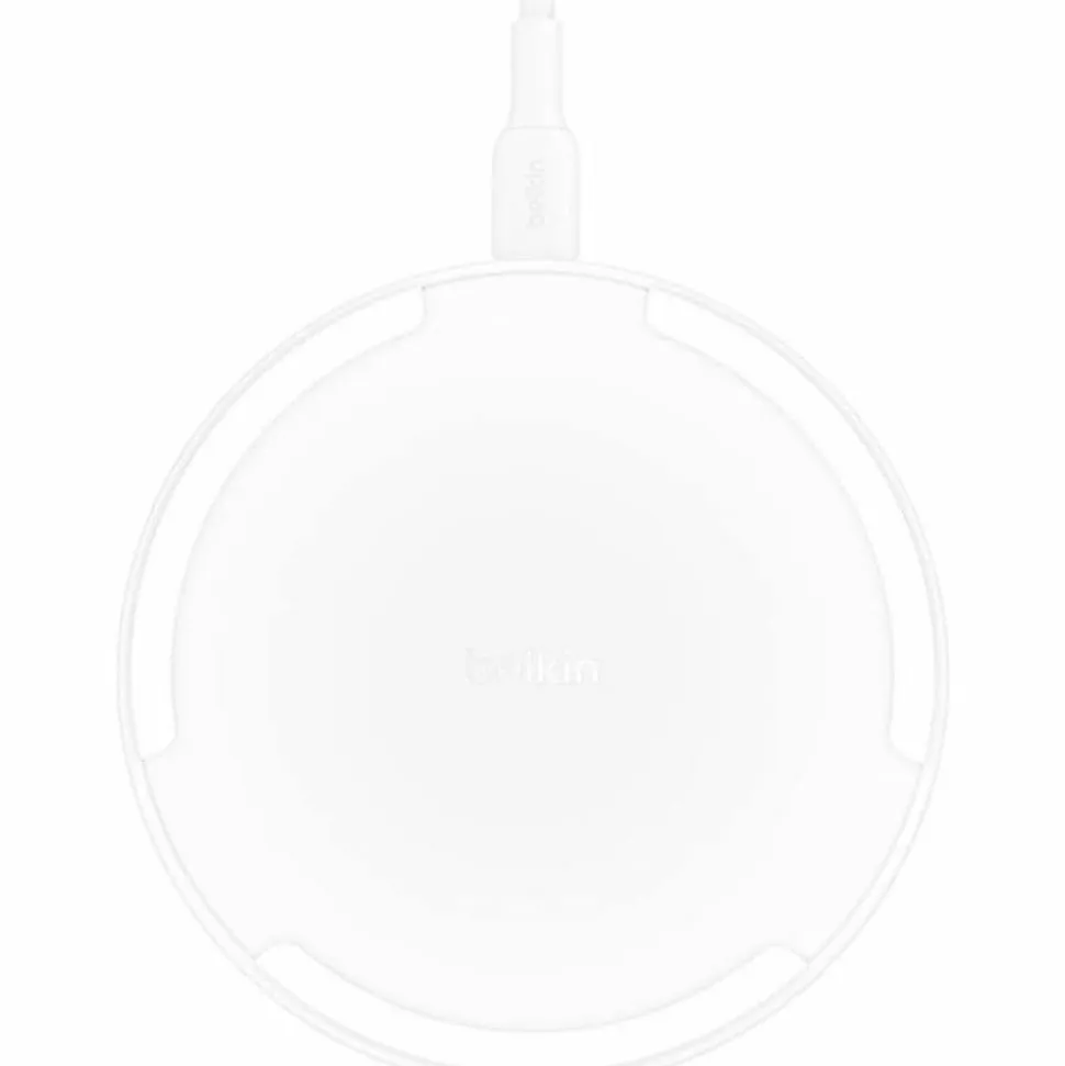 Belkin BoostCharge 15W Wireless Charging Pad, White, Total Qty 1